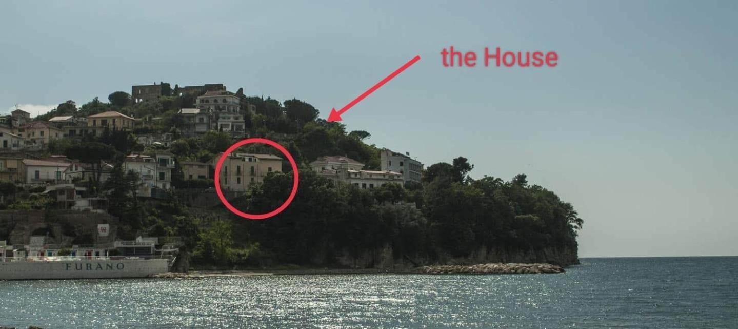 Panoramic Apartments In Villa In Center "The Beach And The Cliff" 1 Agropoli Exterior photo